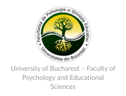 University of Bucharest – Faculty of Psychology and Educational Sciences logo