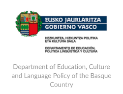 Department of Education, Culture and Language Policy of the Basque Country logo