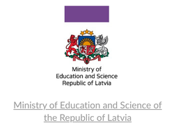 Ministry of Education and Science of the Republic of Latvia logo