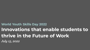 Preview image for the video "World Youth Skills Day 2022".