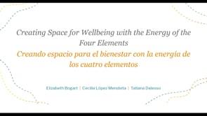Preview image for the video "Global Conference 2020: Creating Space for Wellbeing with the Energy of the Four Elements". Preview image for the video "Global Conference 2020: Creating Space for Wellbeing with the Energy of the Four Elements".
