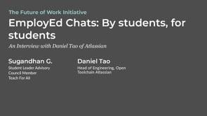 Preview image for the video "EmployED: Student interview with Daniel Tao". Preview image for the video "EmployED: Student interview with Daniel Tao".