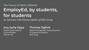 Preview image for the video "EmployED Chat: Student interview with Thomas Ogilvie". Preview image for the video "EmployED Chat: Student interview with Thomas Ogilvie".